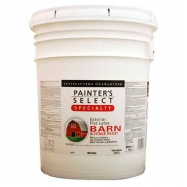 General Paint Fence Paint, Flat, White, 1 gal 798439